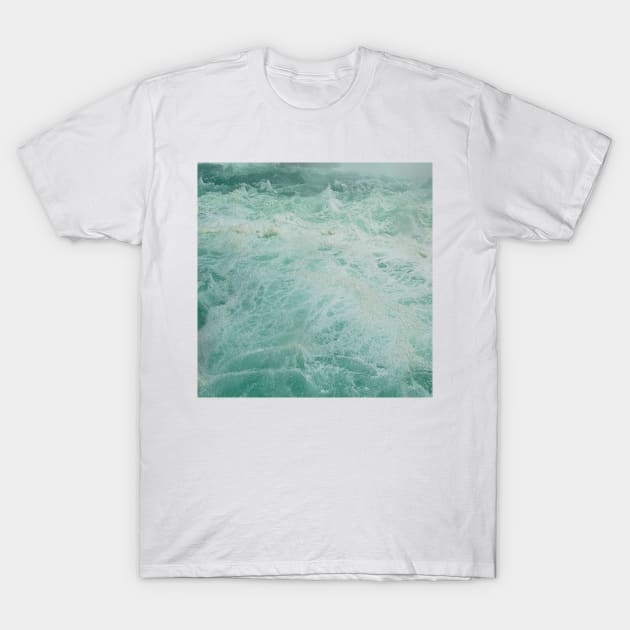 White surf in emerald waters to refresh and purify T-Shirt by Star58